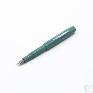 Kaweco Collection Sport fountain pen, sage green, with exposed nib tip