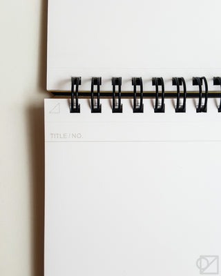 Mnemosyne Blank Spiral Notebooks