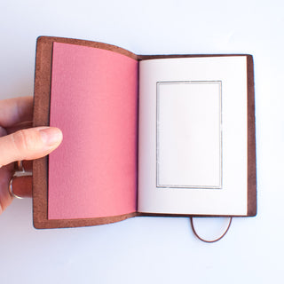Midori Traveler's Notebook Leather Journal Brown Passport Edition