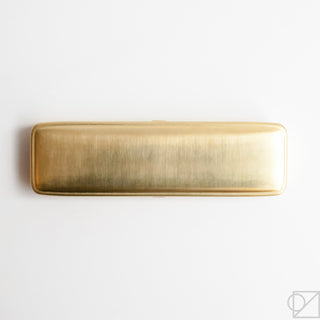 Midori Brass Pen Case overhead look
