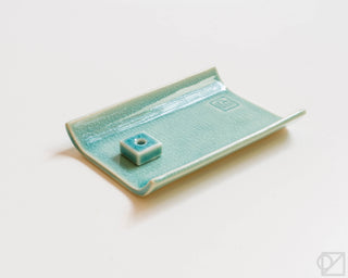 Yukari Plate Incense Burner Green