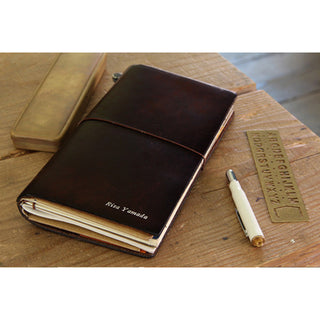 Midori Brass Pen Case patinas over time